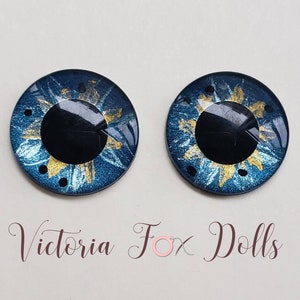 Pullip Doll Eye Chips, Blythe Doll Realistic Eye Chips, Blue Eyechips, Middie Blythe Eyechips, Furby Eyechips, 5mm,10mm, 12mm, 13mm, 14mm