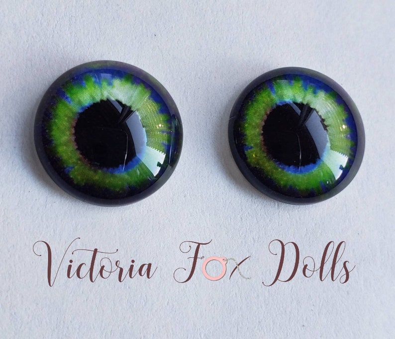 12mm Eye Chips Pullip Eye Chips Realistic Eyechips Furby | Etsy