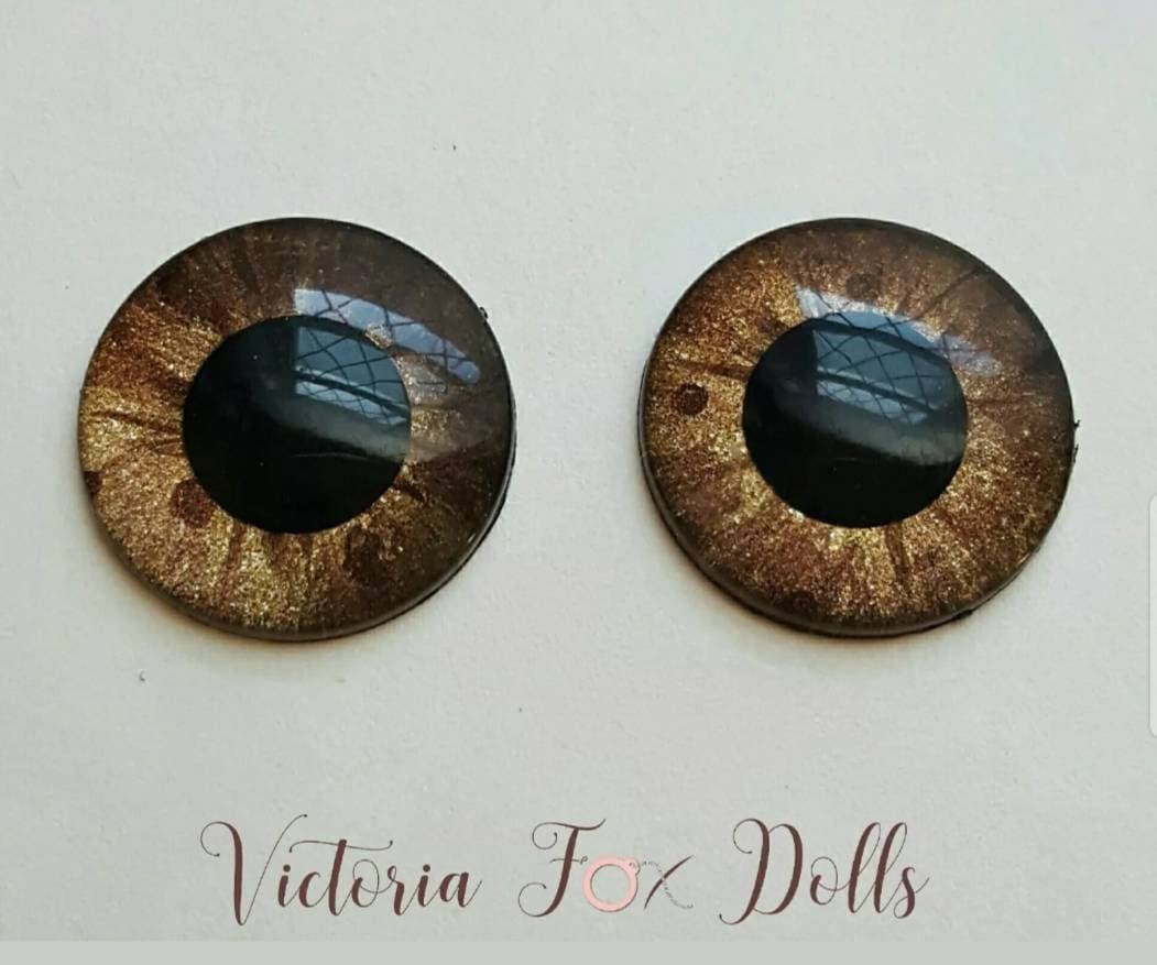 BJD Eyes Blythe Pullip Doll Realistic Brown Eye Chips Metallic Paints Furby 12mm 13mm 14mm 10mm 5mm Petite Middie Blythe