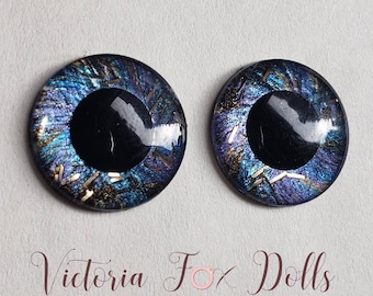 14mm Eyechips, Blythe Doll Eyechips, Pullip Doll Eye Chips, Furby Eye Chips, Furby Baby, Middie Blythe, Custom Furby, 10mm, 12mm, 13mm