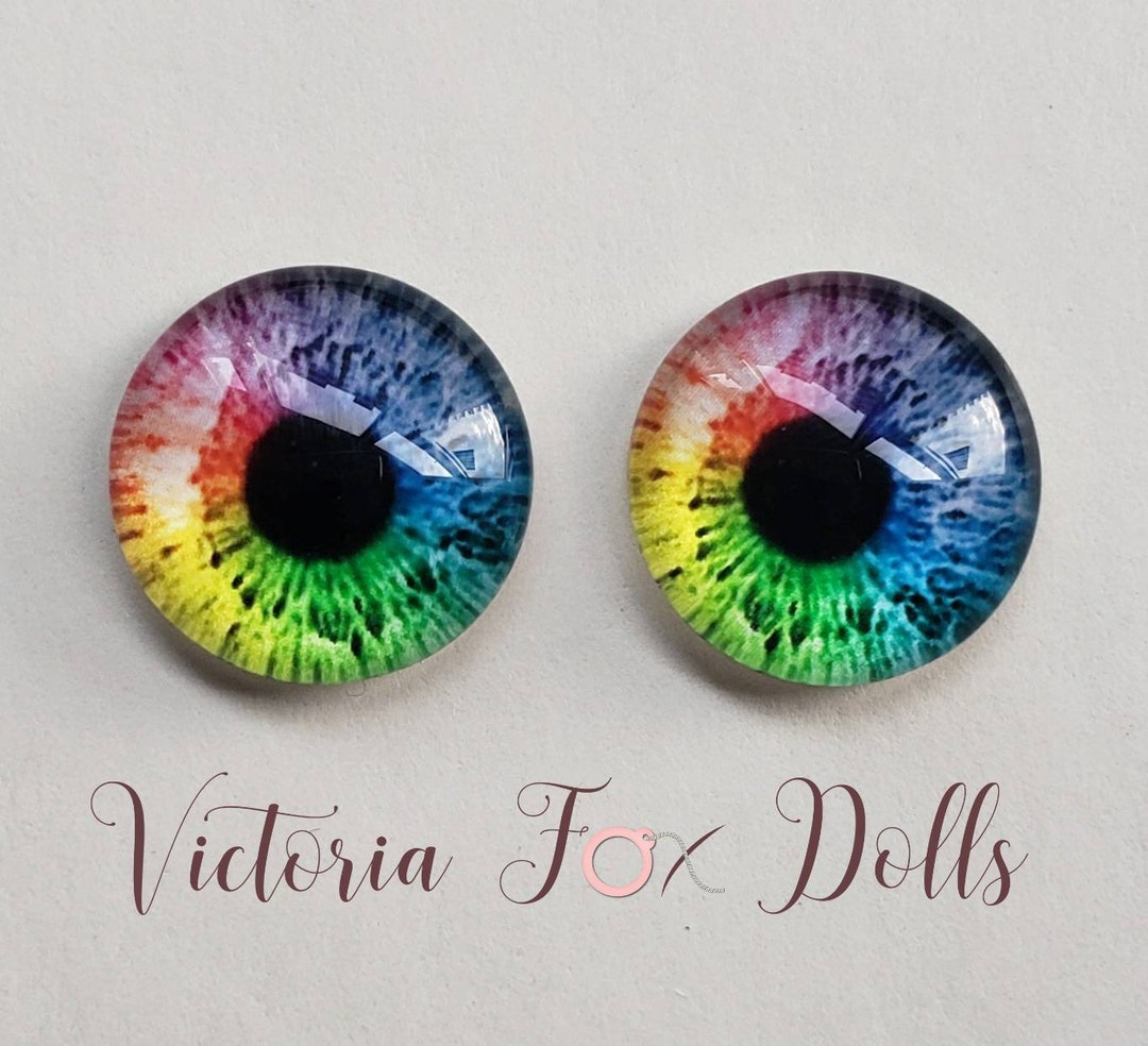 Pullip Eyechips, Rainbow Eyes, Realistic Eyechips, Fantasy Eyechips ...