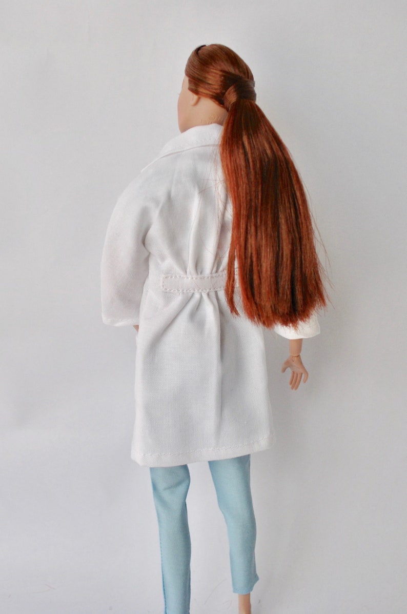 Download Barbie Lab coat handmade doll clothes white medical lab coat | Etsy