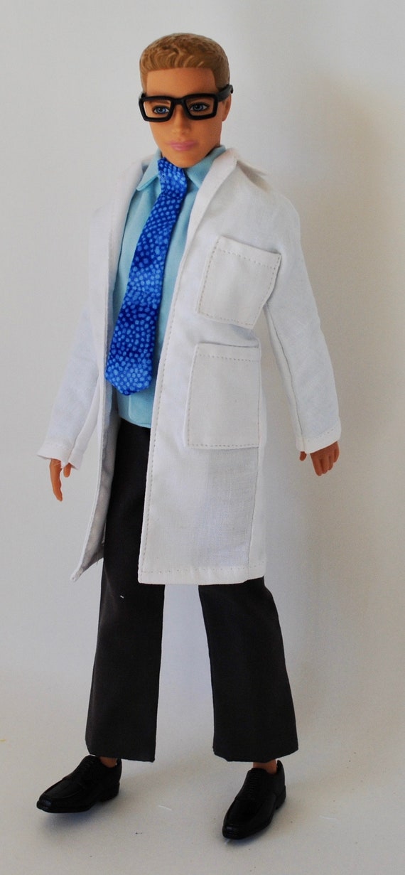 Ken Lab Coat Medical White Lab Jacket Professional Lab Coat Etsy