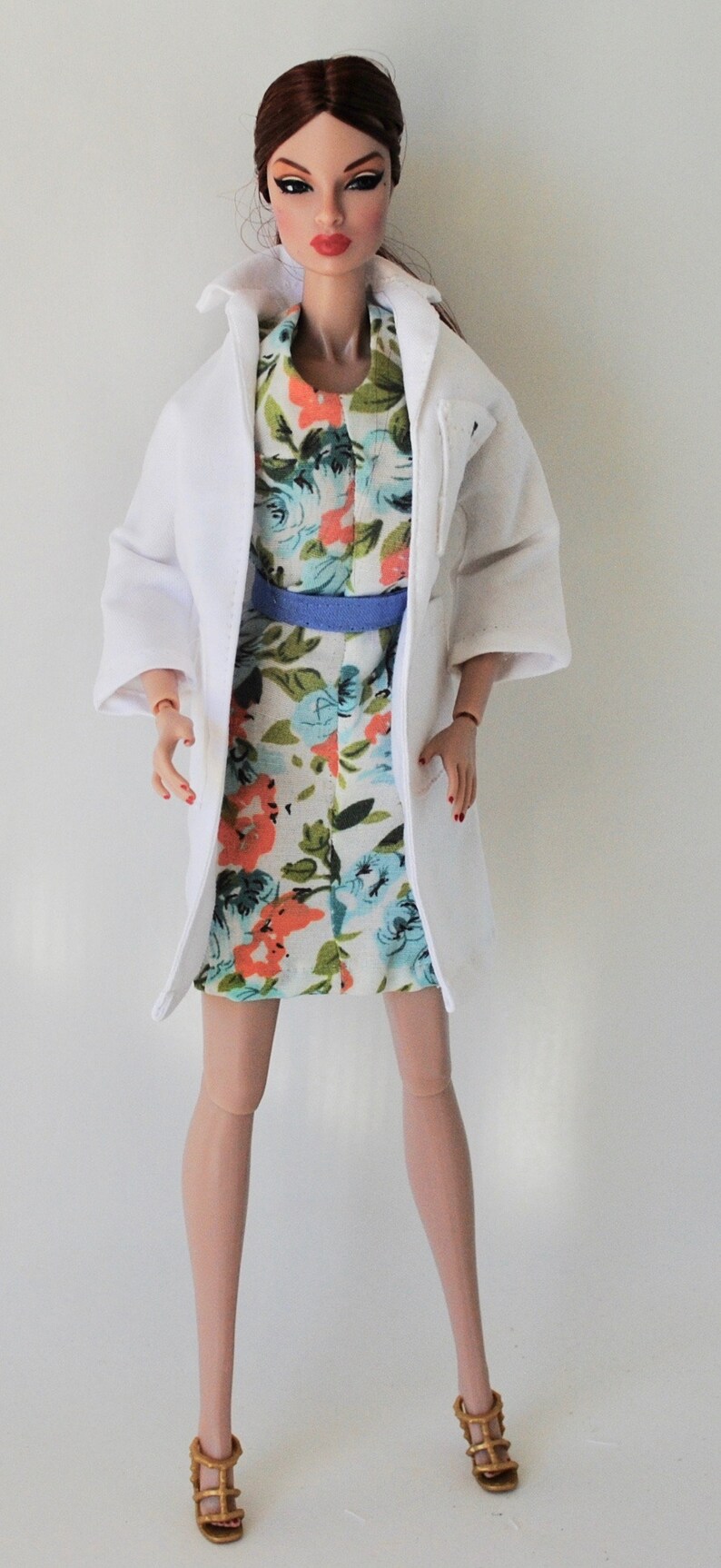 Download Barbie Lab coat handmade doll clothes white medical lab coat | Etsy