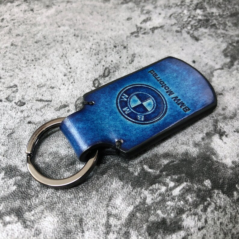 Bmw keychain bmw motorrad leather keychain. can be Etsy