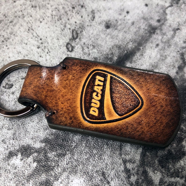 ducati scrambler keychain