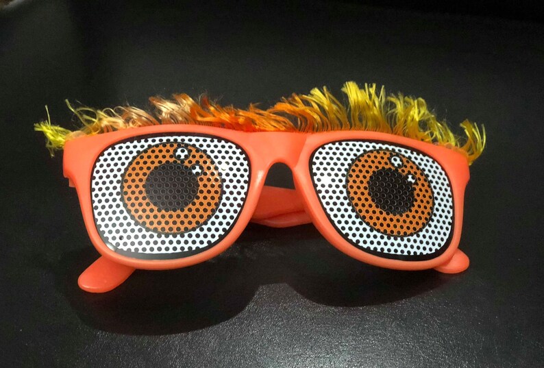 Orange man glasses