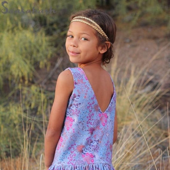Vestidos niña tirantes cruzados espalda sale