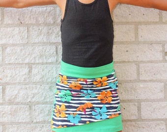 Impala Skirt, PDF, baby skirt pattern, girls pencil skirt, girls skirt pdf, pdf sewing patterns for girls, yoga waist skirt, yoga skirt