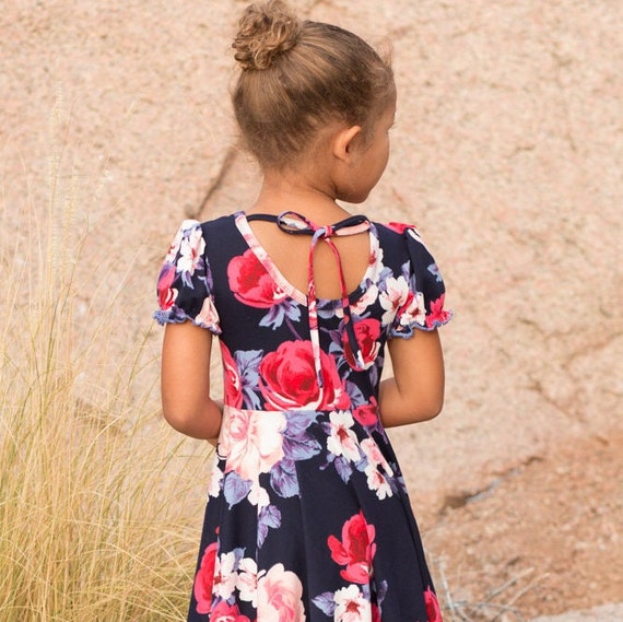 Lana Floral Strappy Back Dress Lana Floral Strappy Back Dress