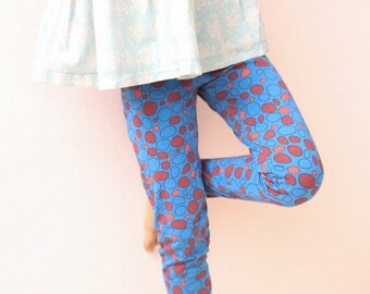 Niva Leggings Sewing Pattern: Knit, Faux Leather, Stretch Denim (6M-12Y) (Digital Download)