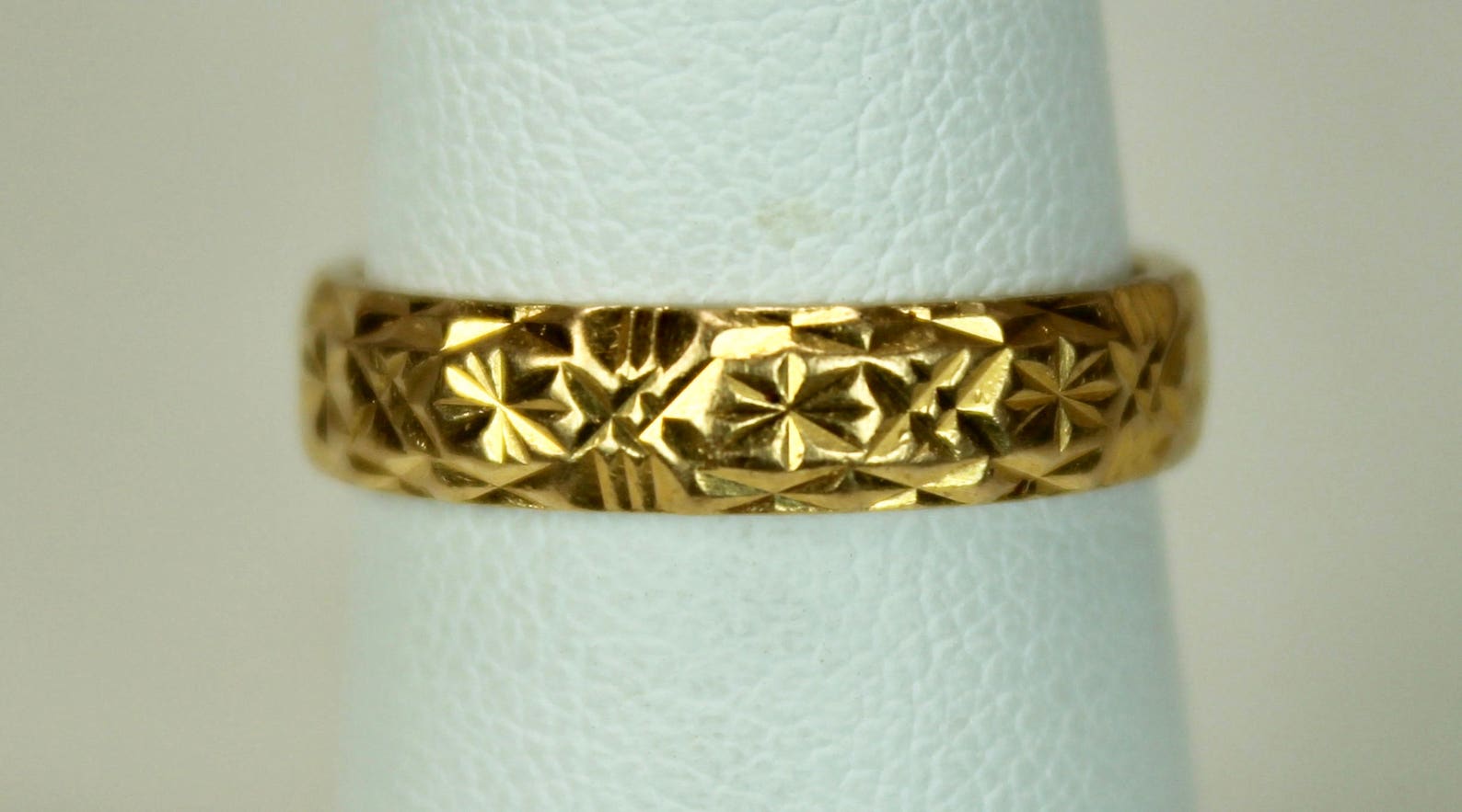 Vintage Chinese Hallmarks 22K Yellow Gold Ladies Infinity Etsy