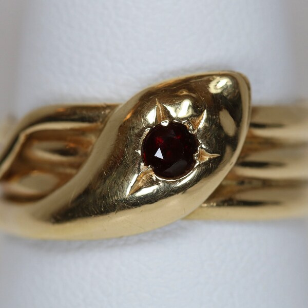 Mens Snake Ring Etsy