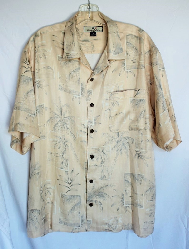 Vintage Tommy Bahama Mens Mans Shirt Hawaiian Style Aloha - Etsy