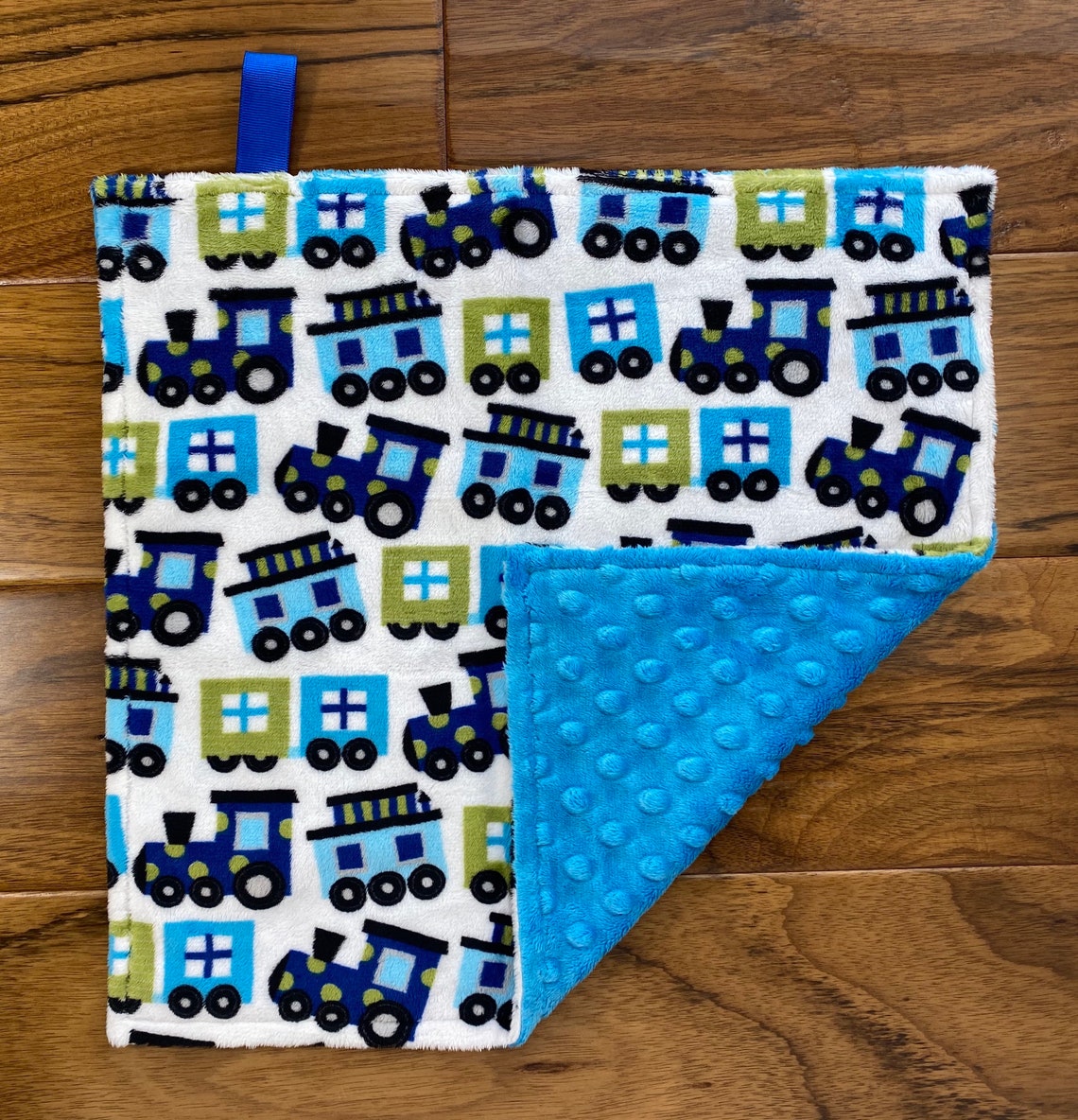 Trains Minky Boy Blanket With Name Trains Baby Shower Gift Etsy UK