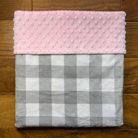Pink Buffalo Check Blanket Etsy