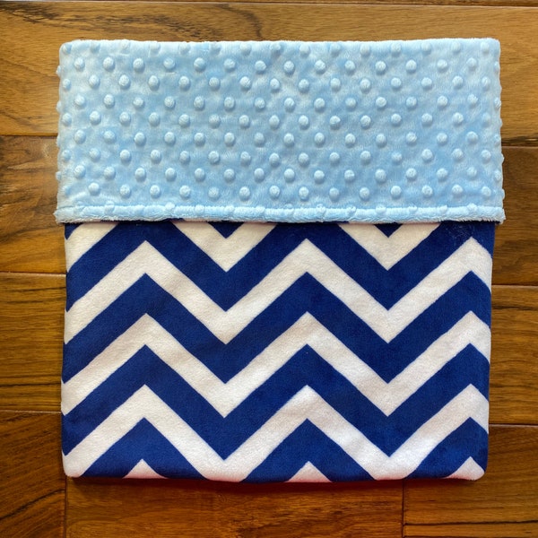 Baby Blue Chevron Etsy