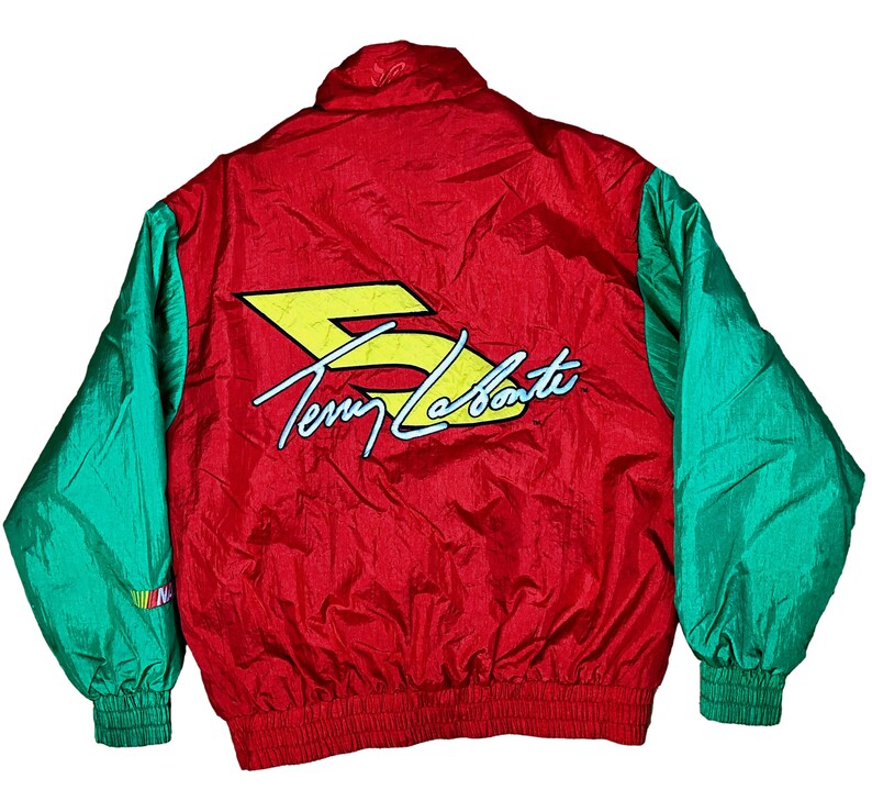 Vintage Kid/'s Nascar Racing Jacket Tony Labonte Chase Authentics Kellogg/'s Racing Nascar Jacket 1990s Vintage Youth Nascar Windbreaker