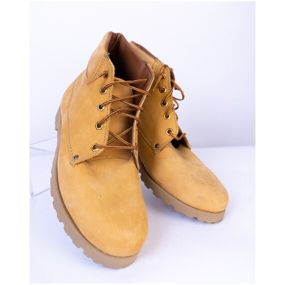 Het eens zijn met toewijzen repetitie Men's 1980s Deadstock Lace up Boots Vintage Hiking Boots - Etsy