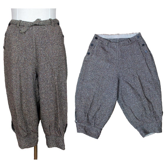 20s Wool Knickers, 1920s Knickerbockers, 1920s Woo