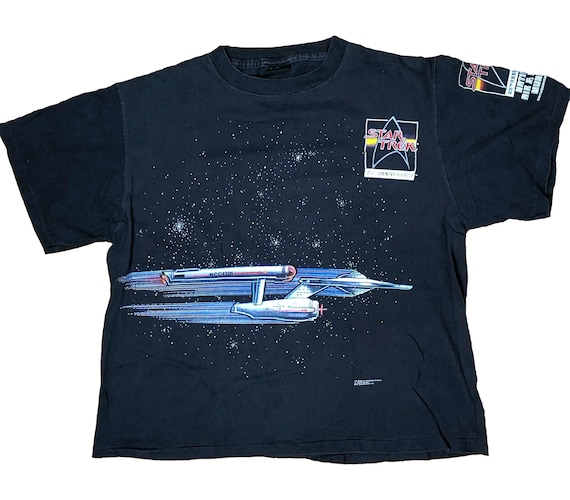 Vintage Star Trek 25th Anniversary T-Shirt, Vintag