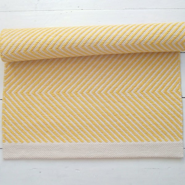 Yellow Zigzag Etsy