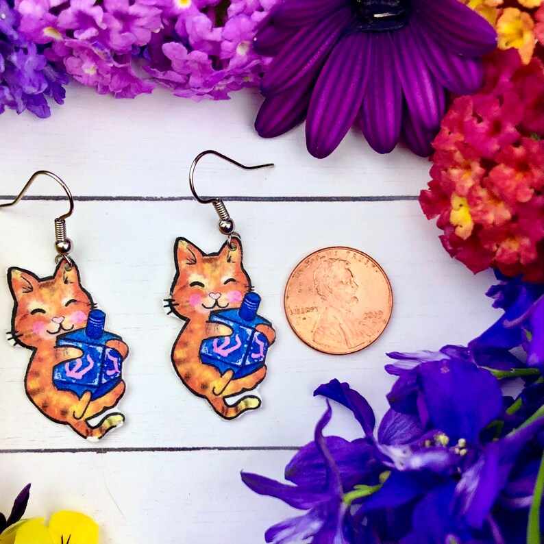 Hanukkah earrings target