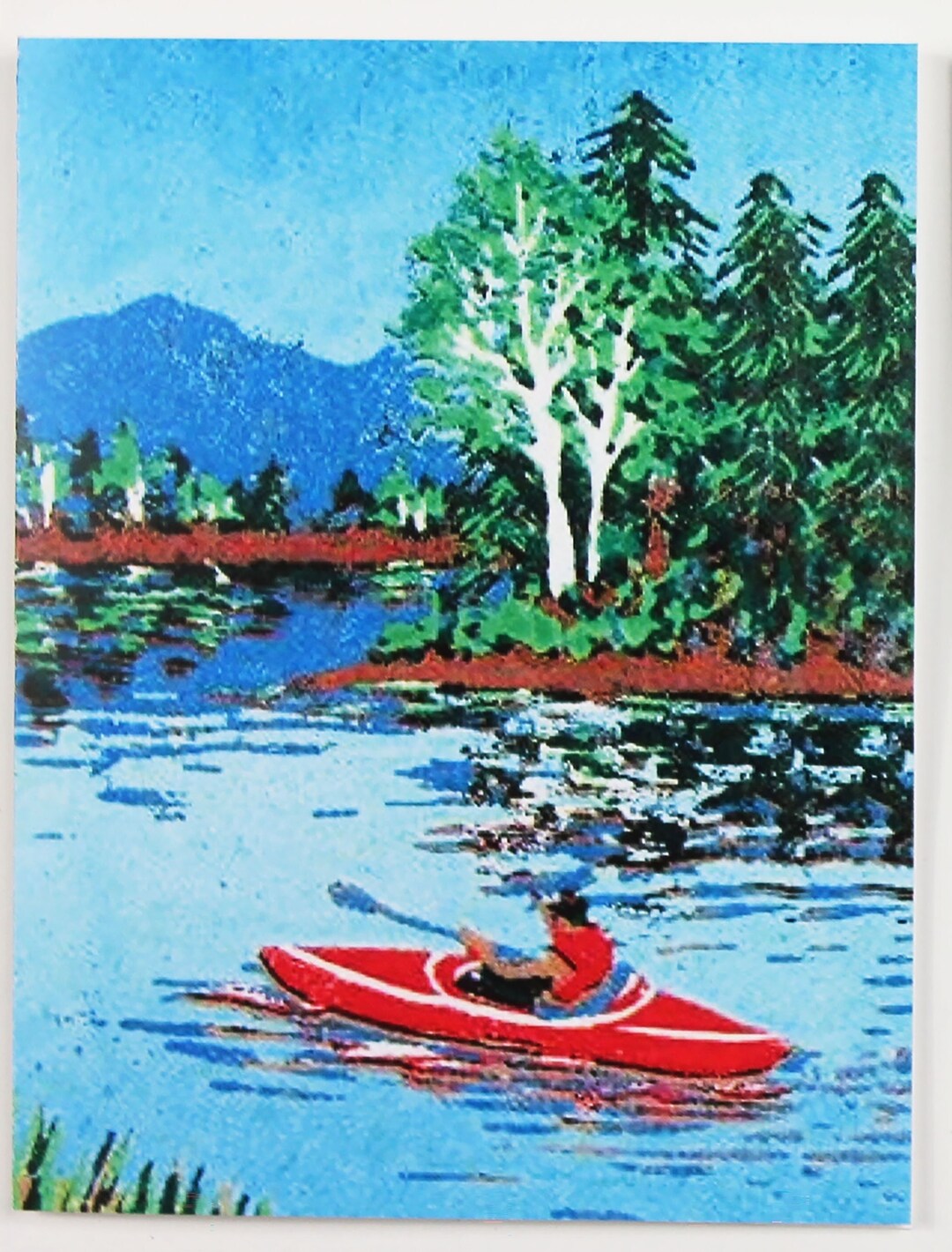 Kayak Note Card With Bible Verse and Message of Encouragement, Envelope Included Etsy