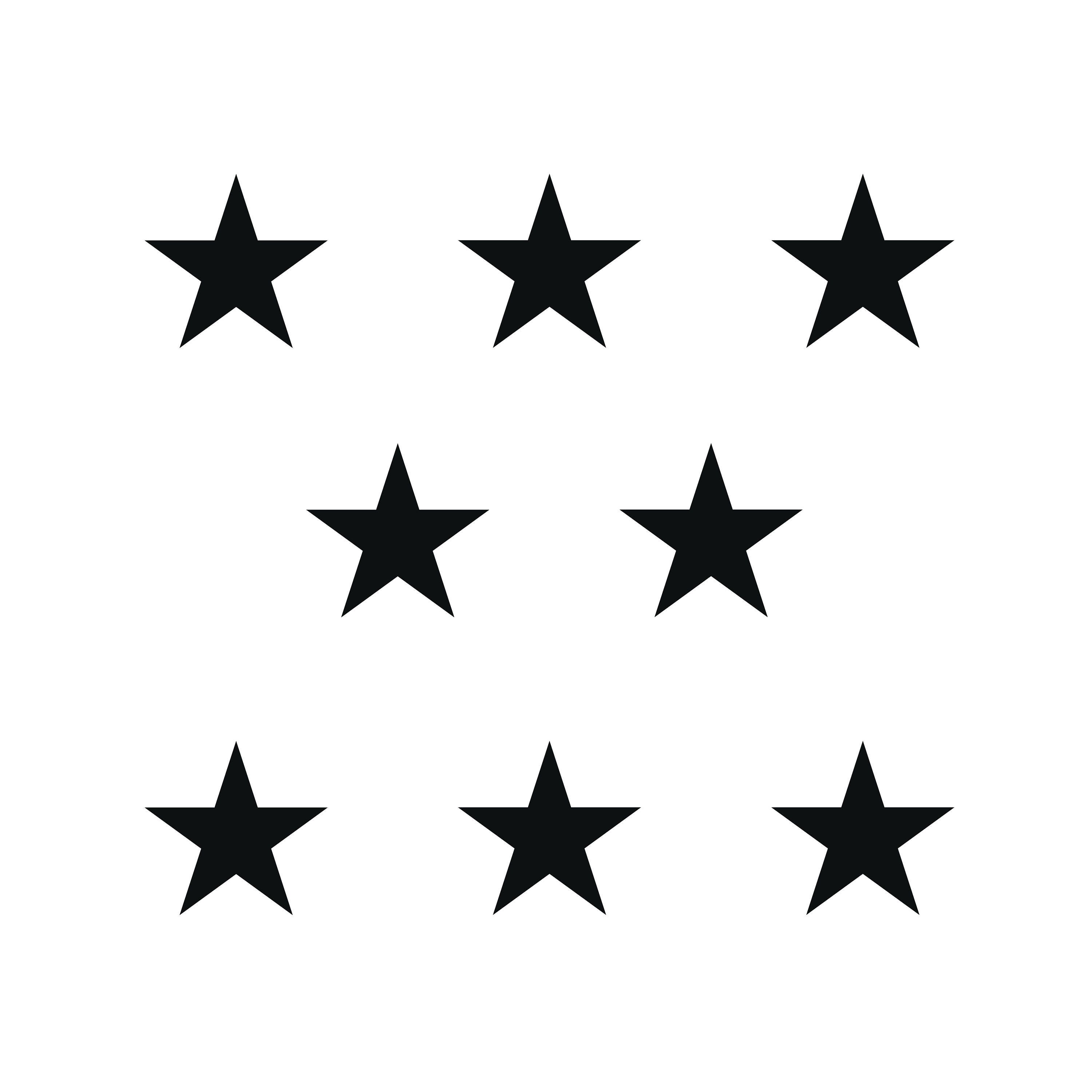 stickers Étoiles Pour Décoration Murale ou Tous Supports - Très Facile à Poser