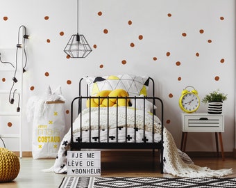 Irregular dot stickers for wall decoration or every surface - very easy to install