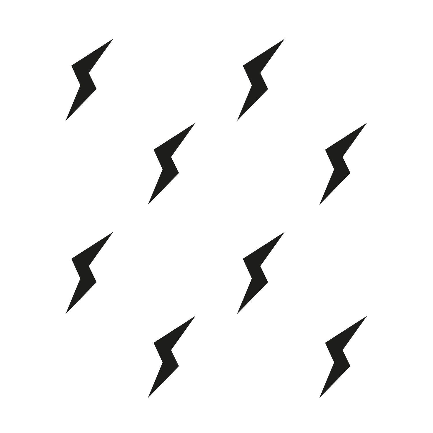 stickers Éclairs Pour Décoration Murale ou Tous Supports - Très Facile à Poser