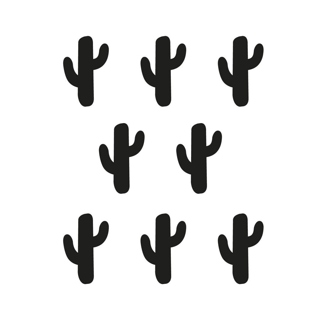 Cactus Stickers for Wall Decoration or Every Surface Very Etsy