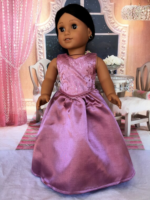 american girl doll ball gowns