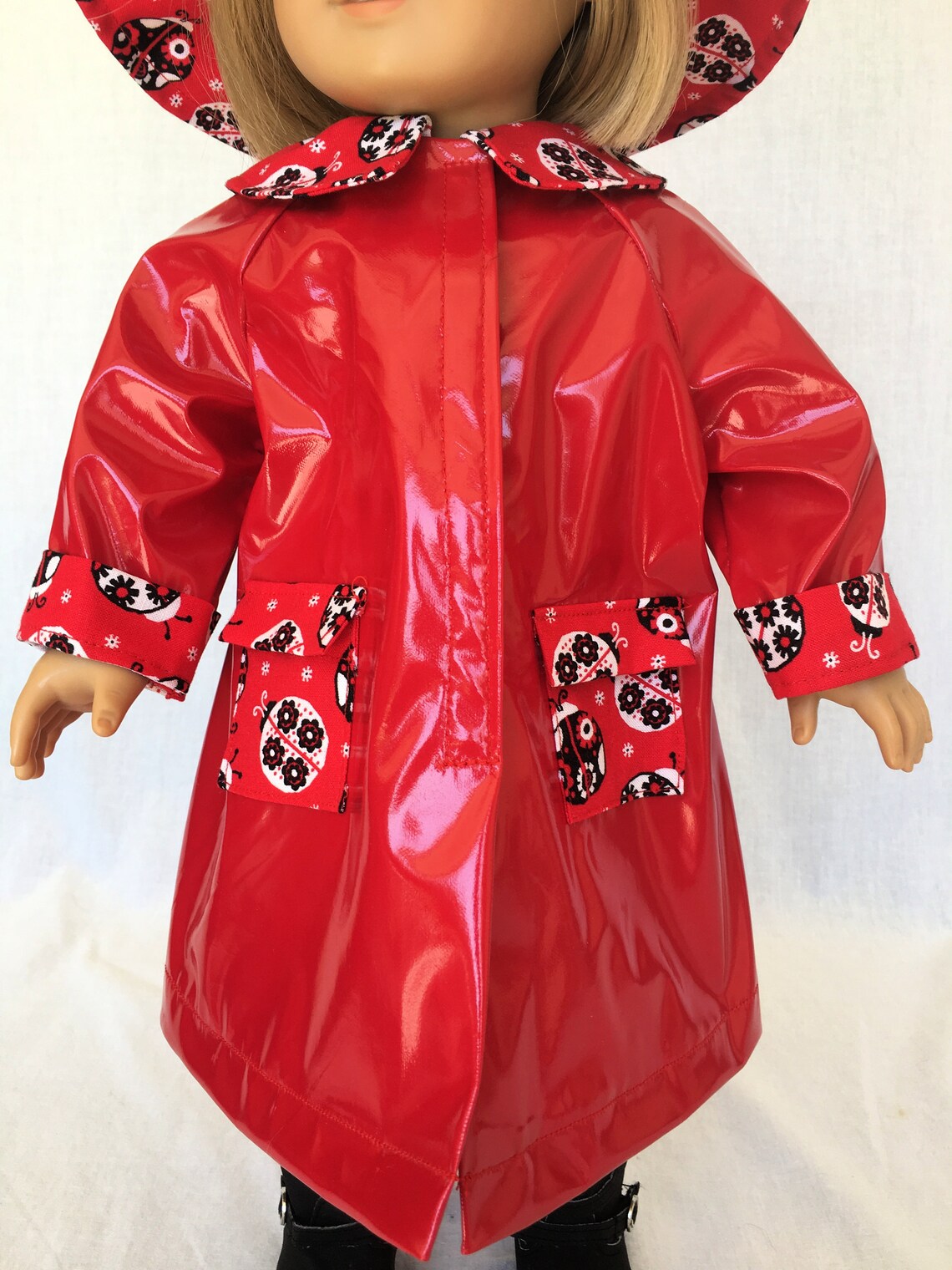 Raincoat and Hat AG Raincoat 18 inch doll raincoat Etsy