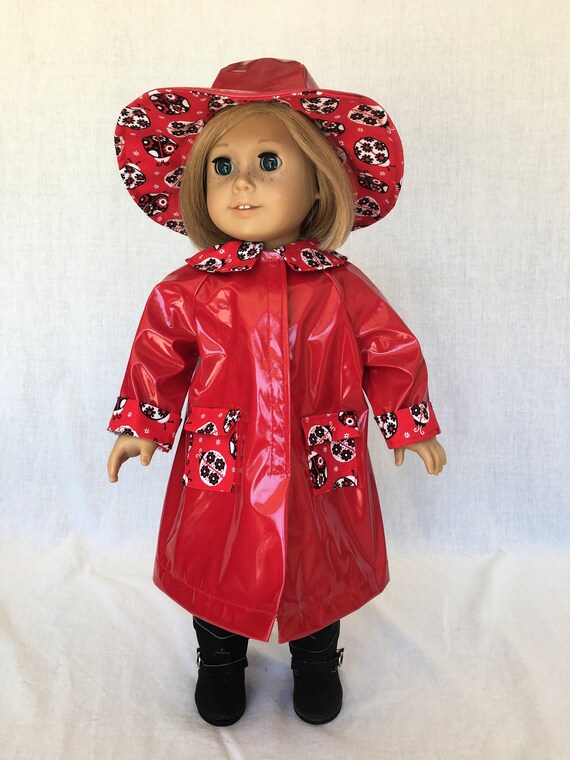 american girl doll raincoat