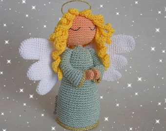 Christmas Angel Crochet Amigurumi Pattern English Version ENG