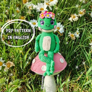 Francine the Frog Amigurumi PDF Pattern English