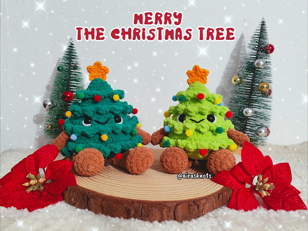 Merry, the Christmas Tree PDF Pattern in English - Etsy