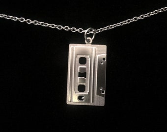Side A Cassette Necklace