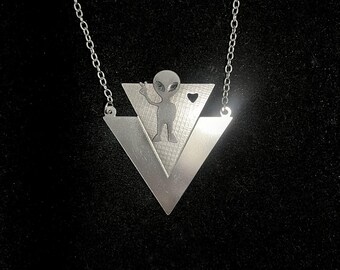 Take me to your Leader Necklace