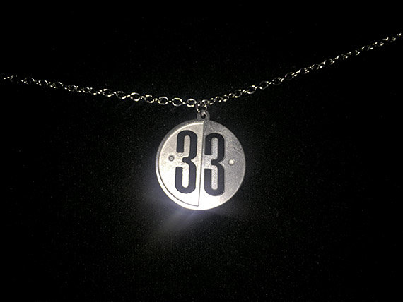 Club 33 Necklace Disneyland - Etsy