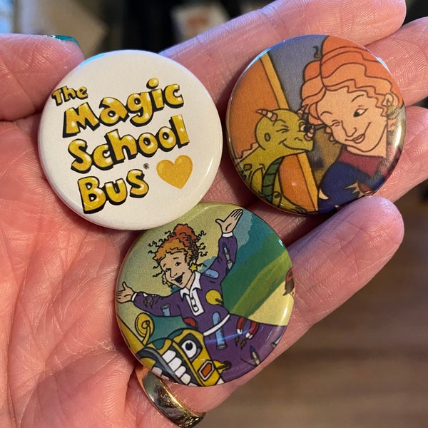 Ms Frizzle Pins (set of 3)