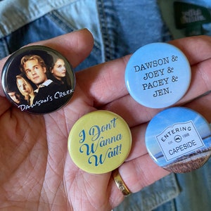 Dawson’s Creek Pins (set of 4)