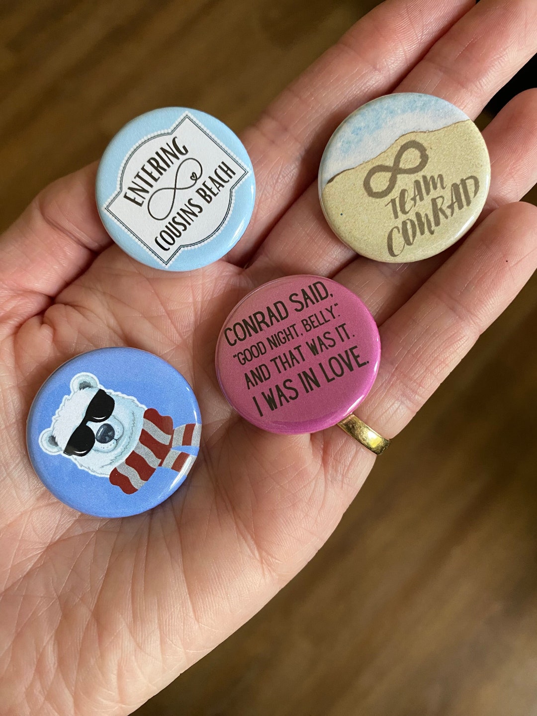Team Conrad Pin Set (with BONUS MYSTERY Pin) - Etsy