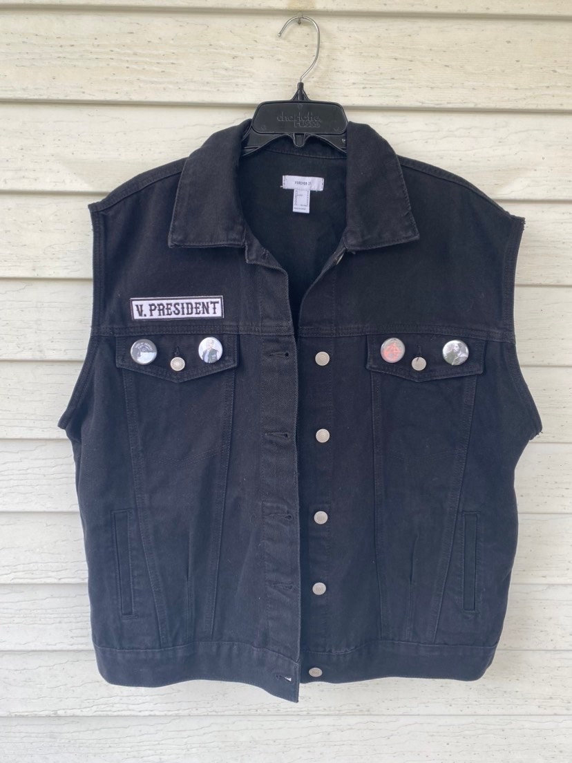 Custom Sons of Anarchy Jean Vest Etsy