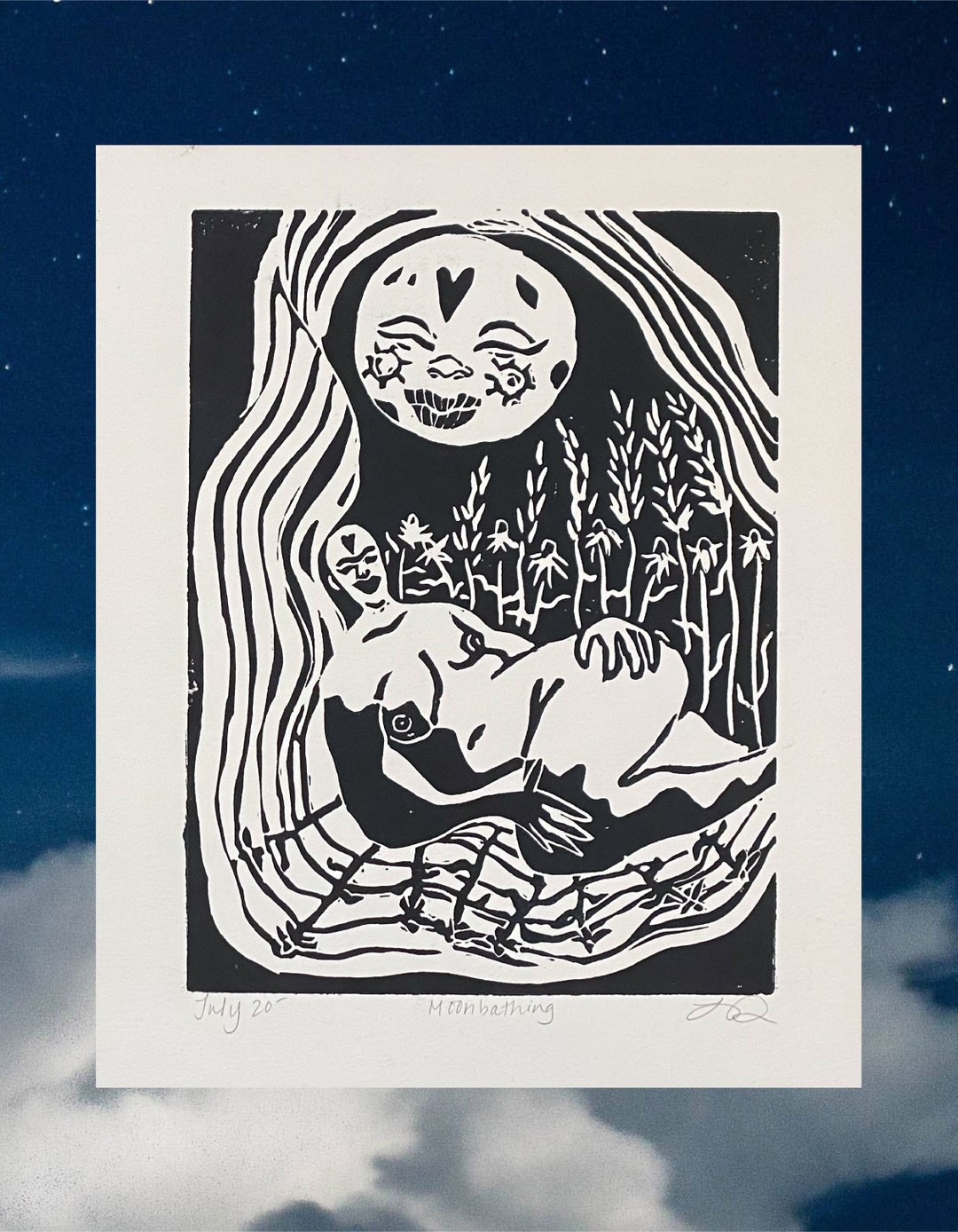 Moonbathing Moonbathing - Etsy