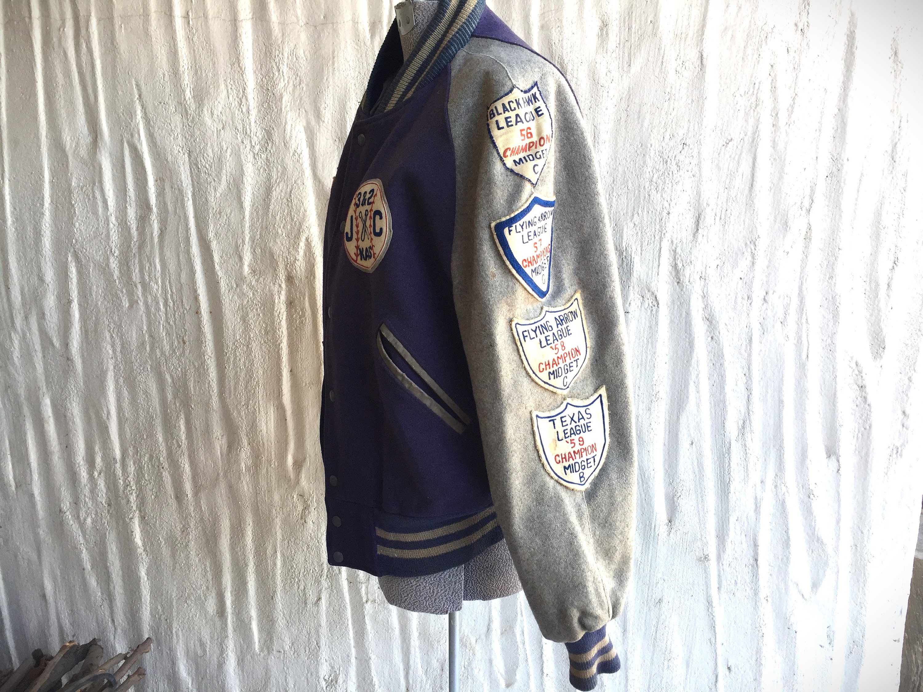 1950's MIDGET CHAMPIONSHIP Varsity Jacket by Sportsman