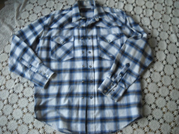 Western Snap shirt by ROPER in size Medium, 100 %… - image 3