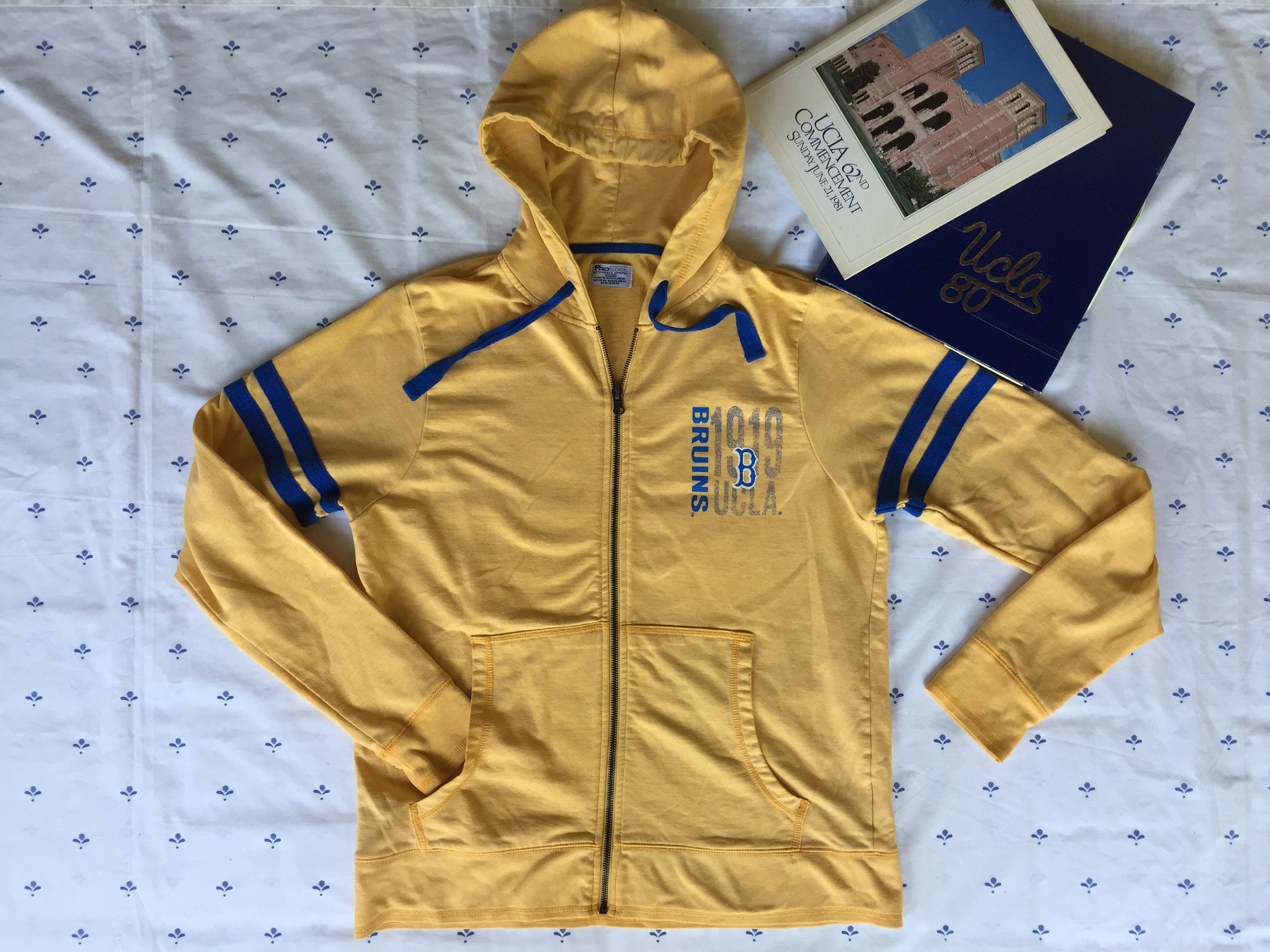 UCLA Joe Bear Bruins Pullover Hoodie Blue - Campus Store