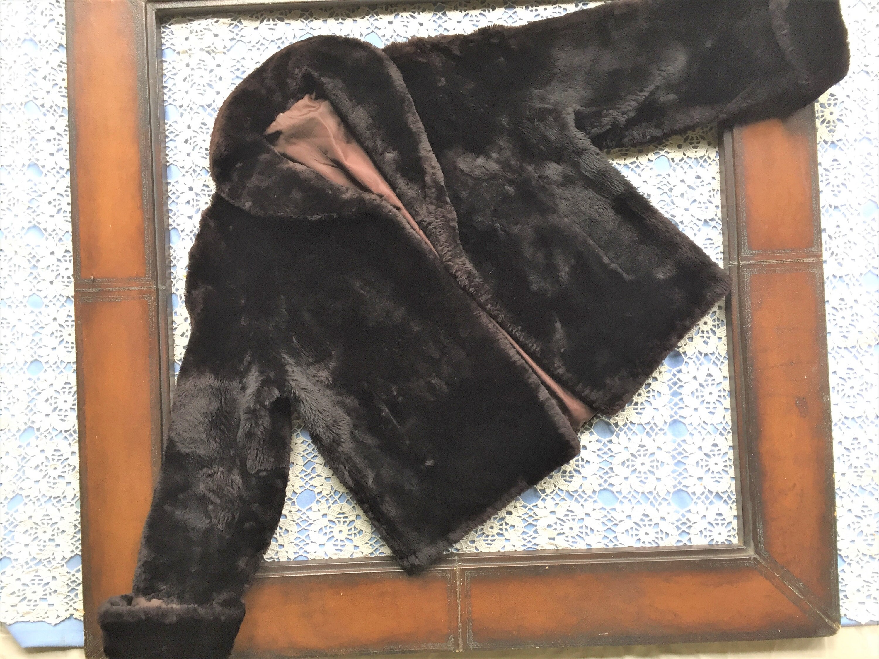Faux Mouton Jacket - Etsy